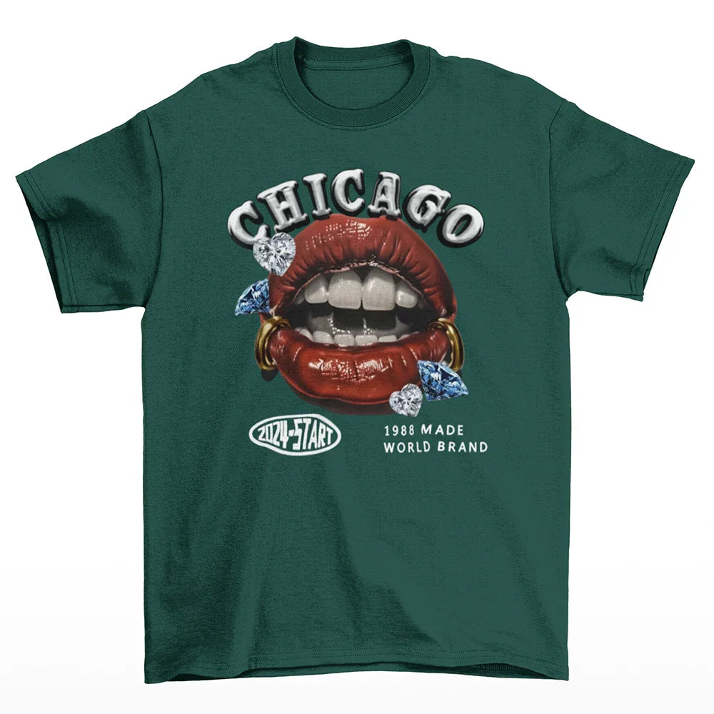 Camiseta Básica Chicago 1988