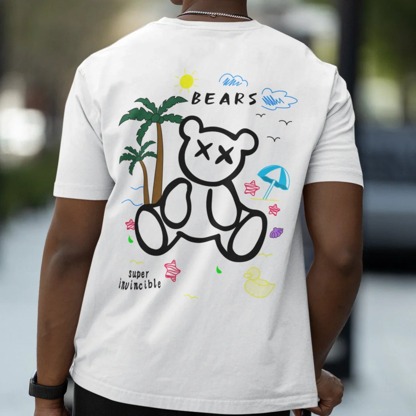 Camiseta Masculina Bears Super Invencible