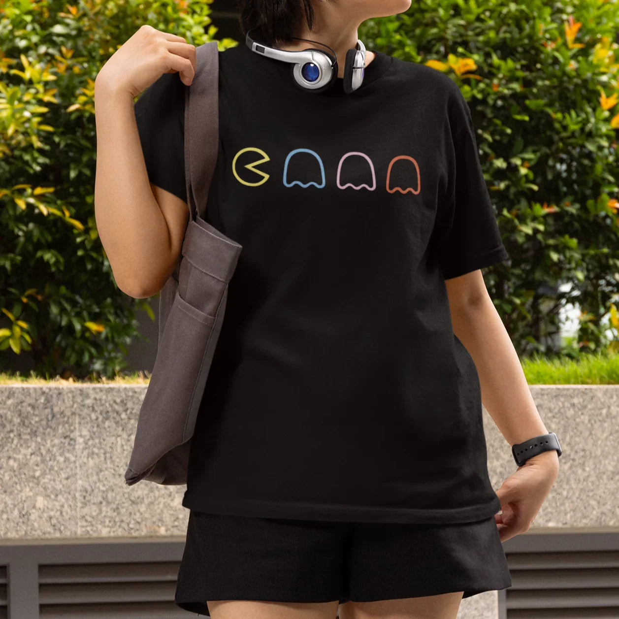 Camiseta Feminina Pac Man Come Come