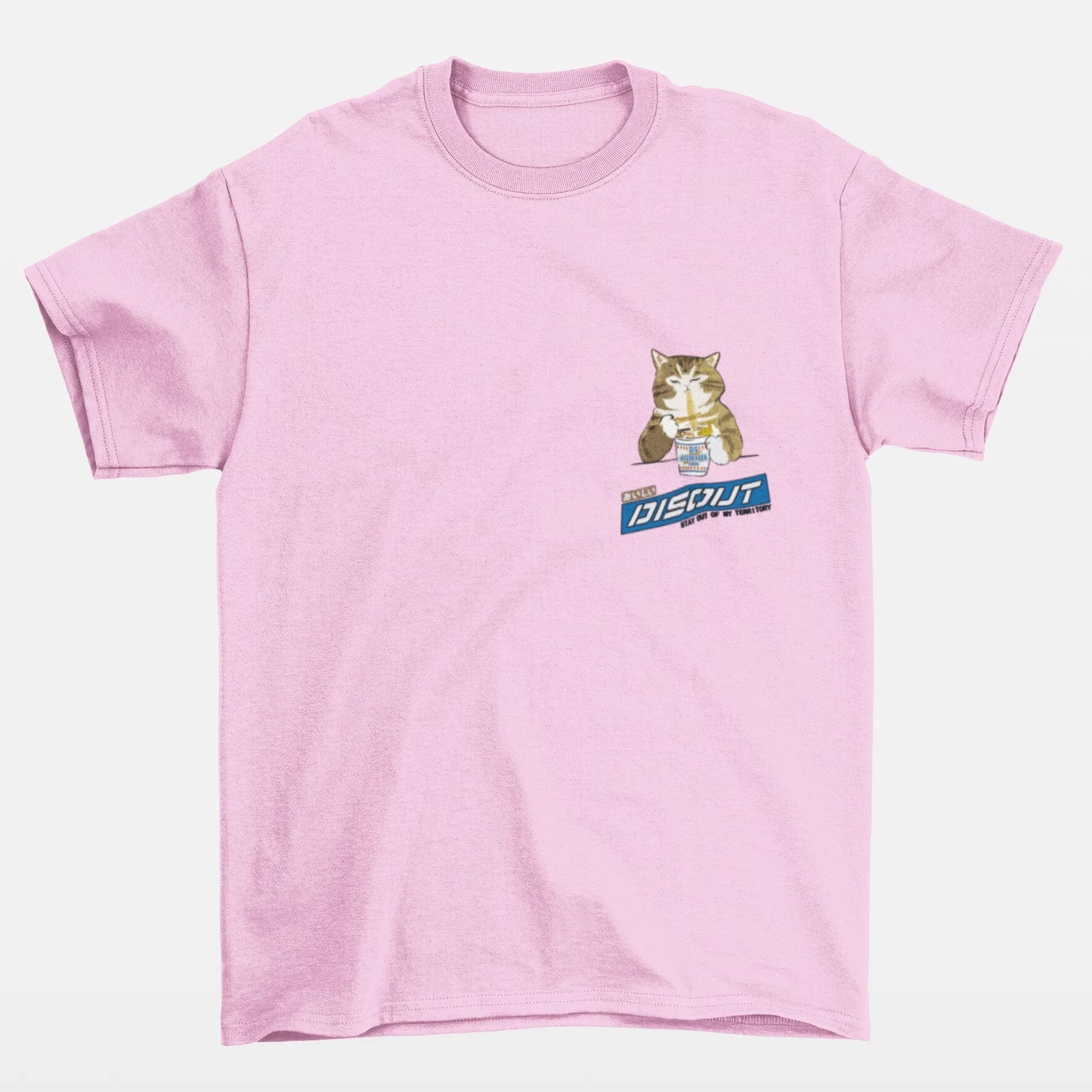 Camiseta Básica Gatinho Japones Comendo Lamen