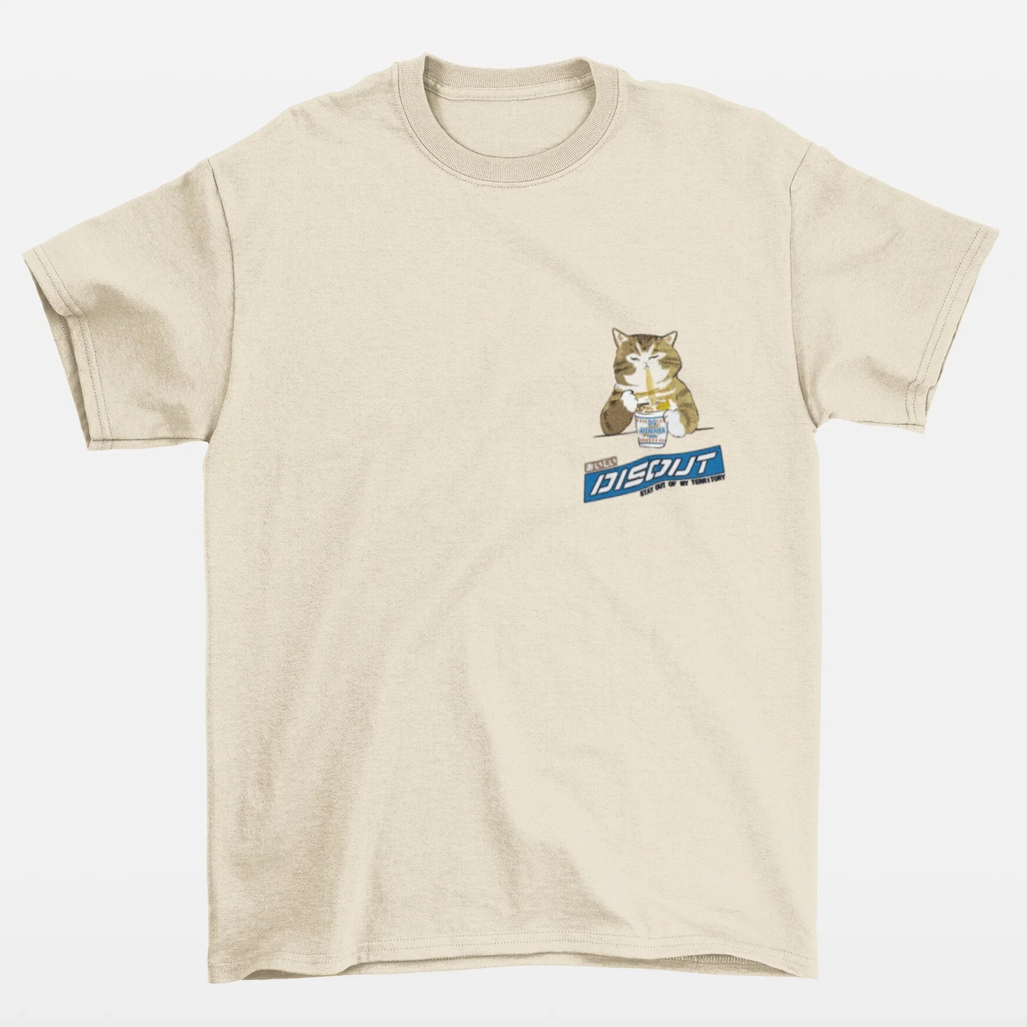 Camiseta Básica Gatinho Japones Comendo Lamen