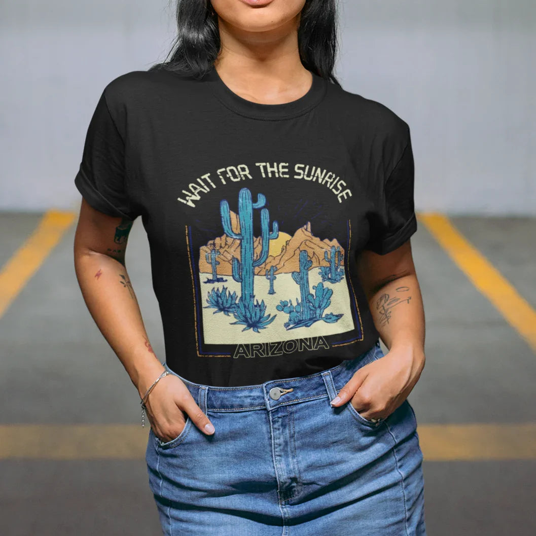 Camiseta Feminina Wait For the Sunrise Arizona