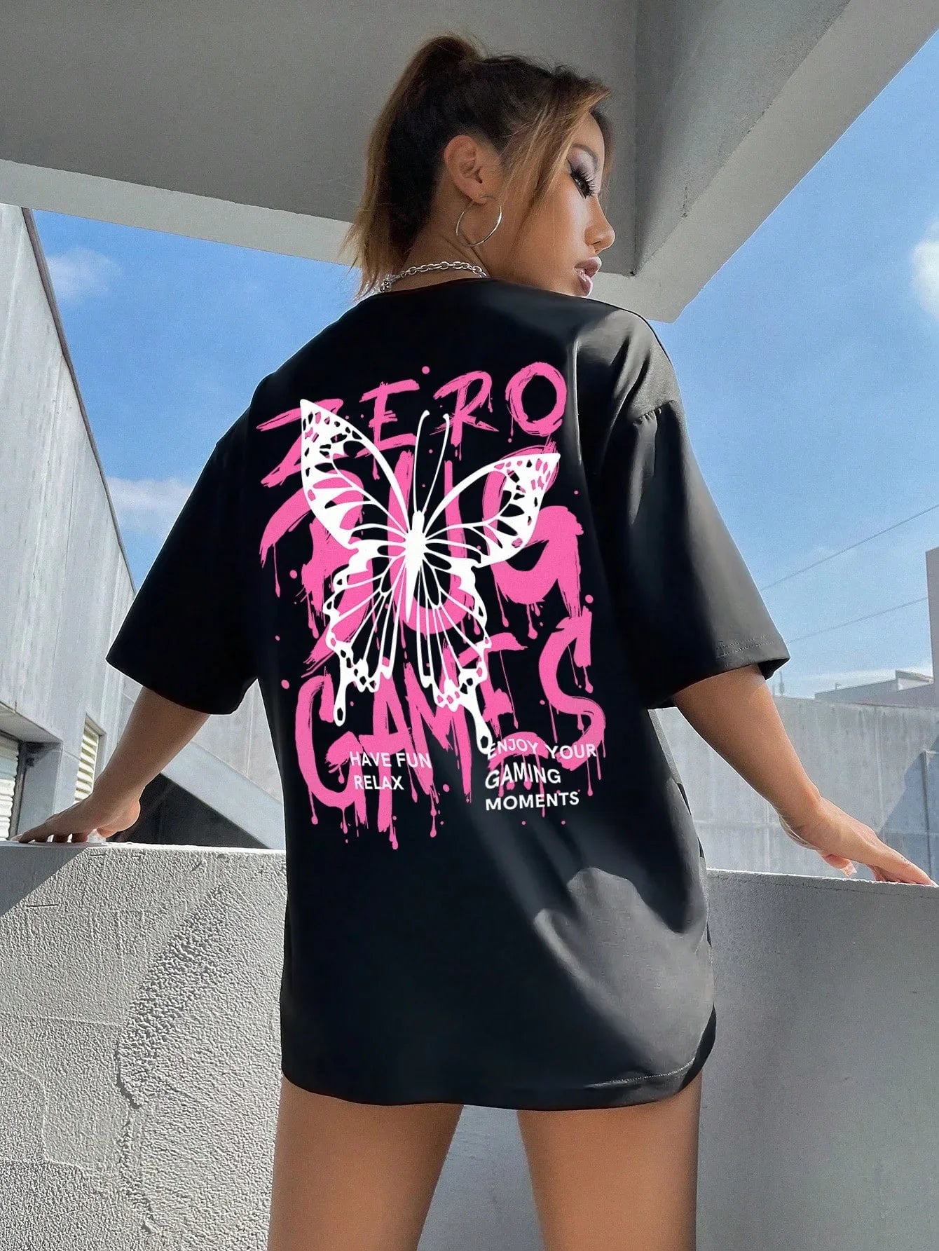 Camiseta Básica Zero Bug Games - preto