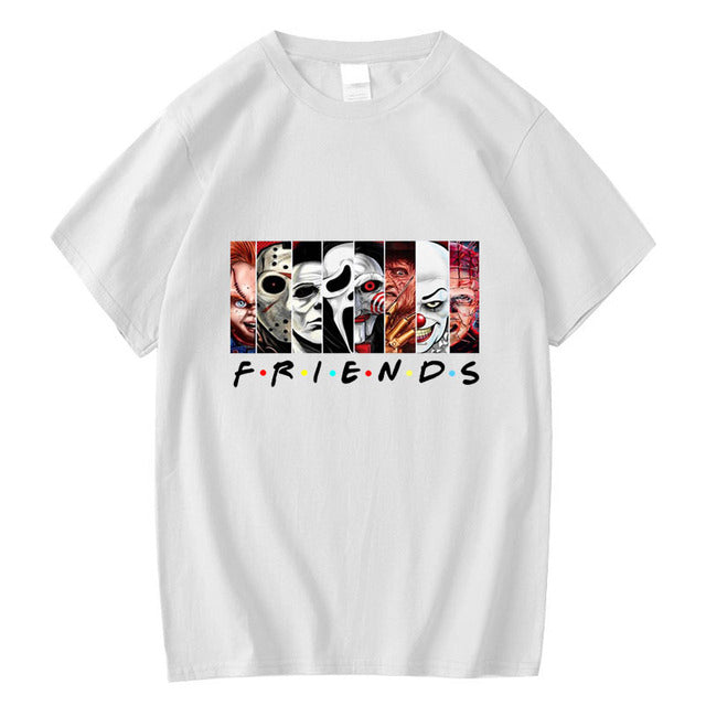 Camiseta Basica Friends Terror T SETE CUSTOM INDUSTRIA COMERCIO E CONFECCOES DO VESTUARIO LTDA