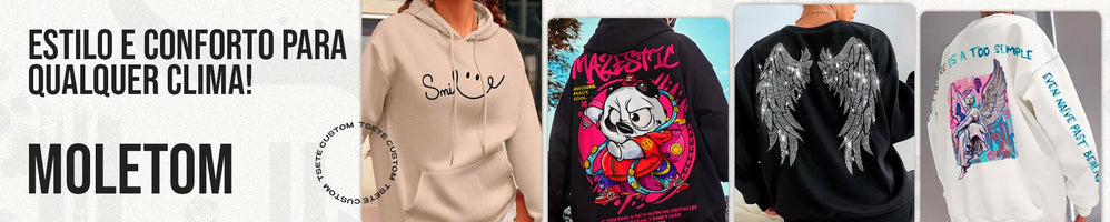 MOLETONS T SETE CUSTOM