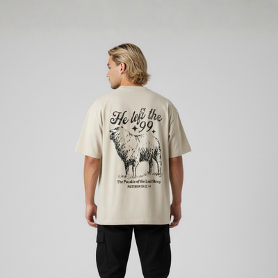 Camiseta Oversized He Left the 99