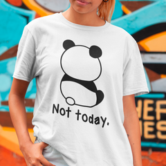 Camiseta Feminina Panda Triste Not Today
