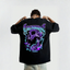 Camiseta Oversized Encourage Yourself Skull Caveira