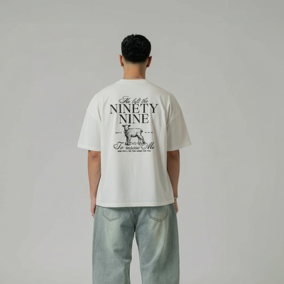 Camiseta Oversized Ninety Nine Ovelha