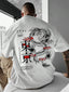 Camiseta Básica Unissex Dragon Dance Festival Japão - Branco 