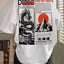 Camiseta Básica Unissex Dragon Lead The Trend Japão  Costas - Branco 
