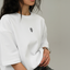 Camiseta Oversized A Heart On Fire For Jesus