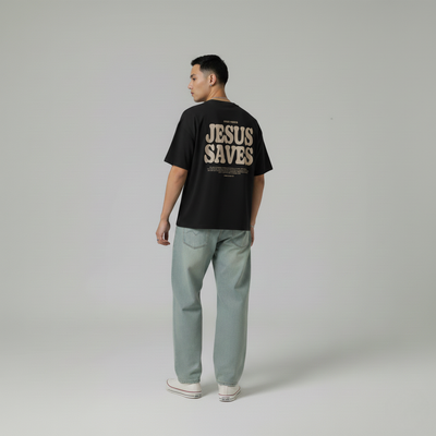 Camiseta Básica Unissex Jesus Saves