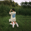 Camiseta Oversized Made In The Image Of God Azul