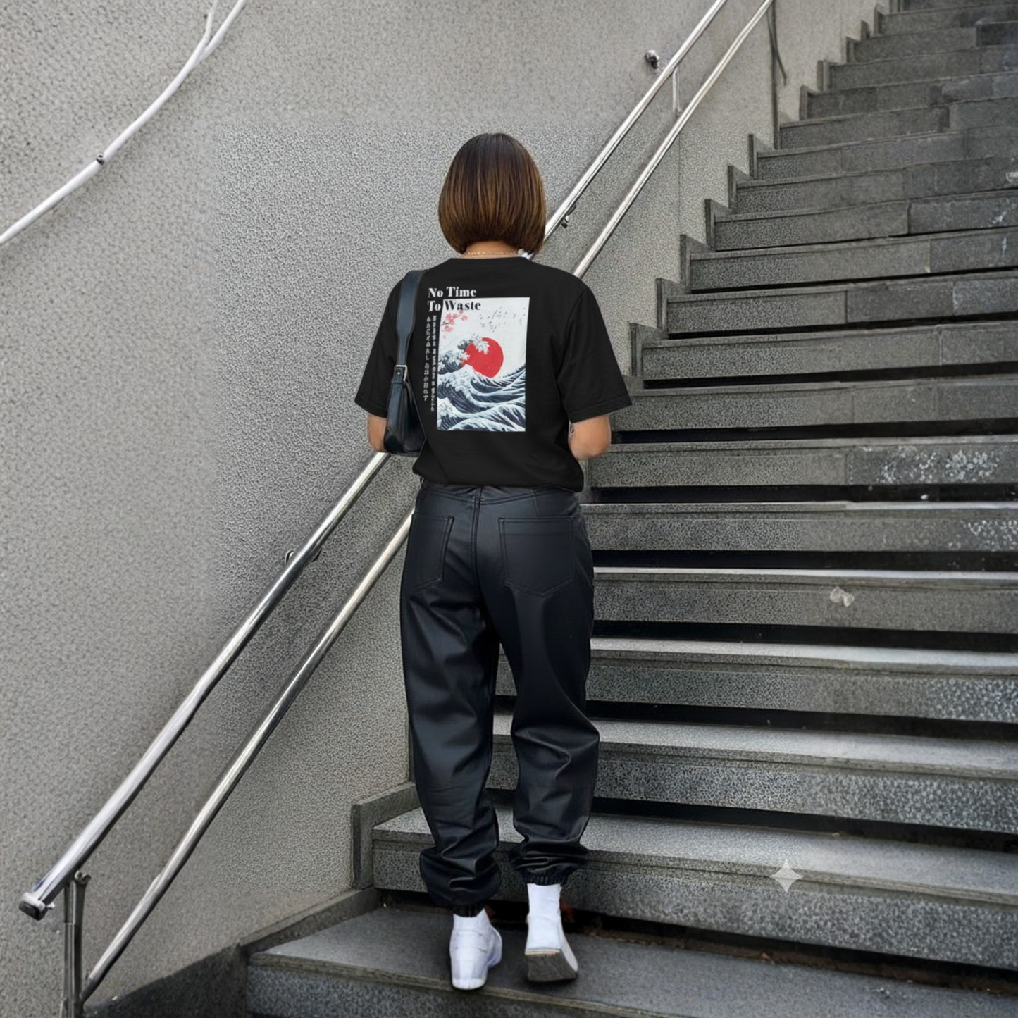 Camiseta Básica No Time to Waste