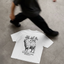 Camiseta Oversized He Left the 99