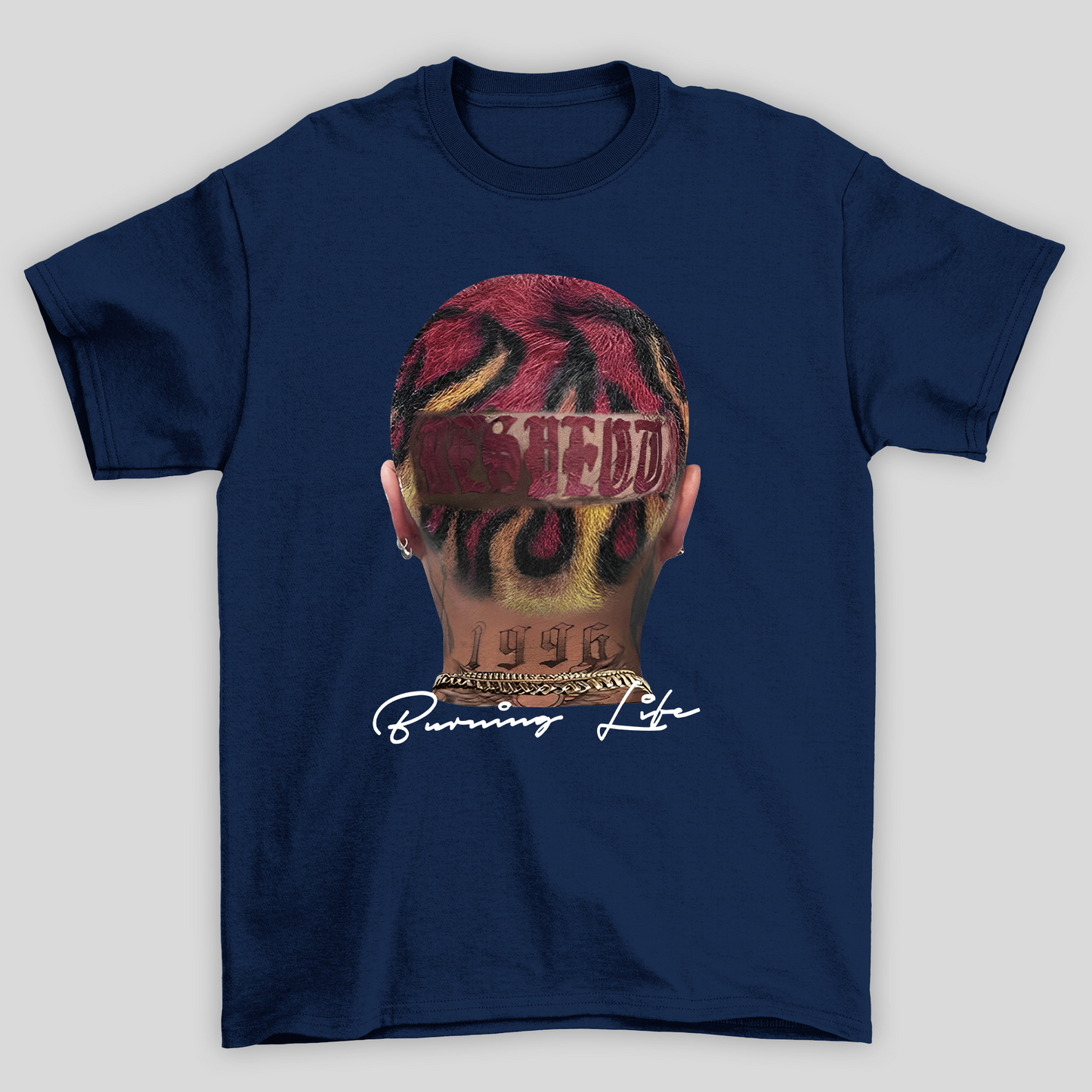 Camiseta Básica Unissex Burning Life
