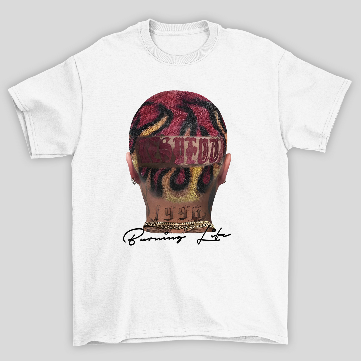 Camiseta Básica Unissex Burning Life