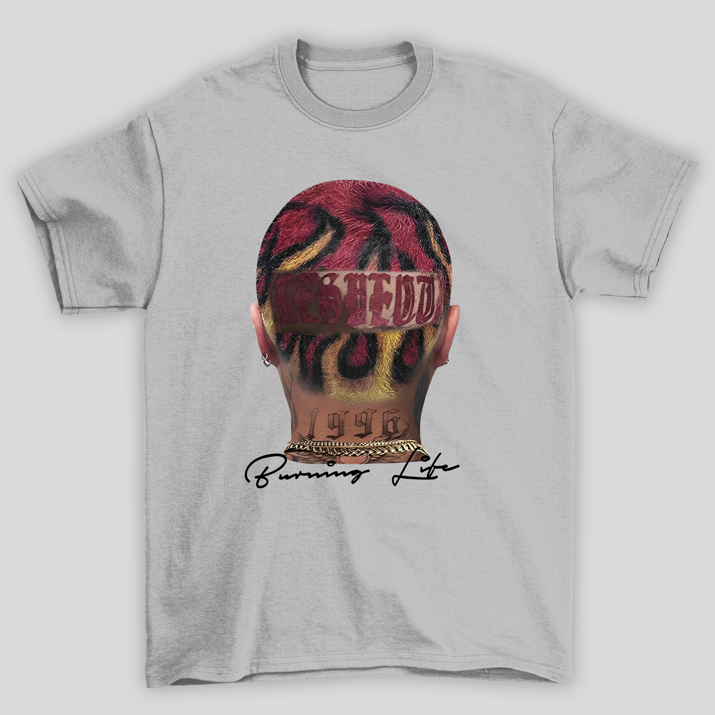 Camiseta Básica Unissex Burning Life