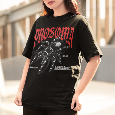 Camiseta Básica Unissex Aranha Spider Prosoma