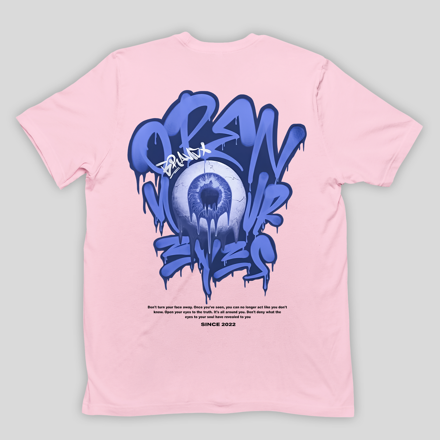 Camiseta Básica Unissex Open your eyes