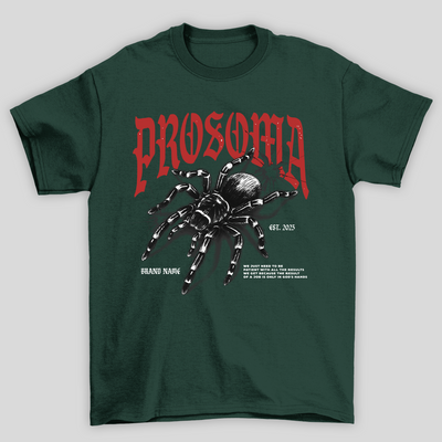 Camiseta Básica Unissex Aranha Spider Prosoma