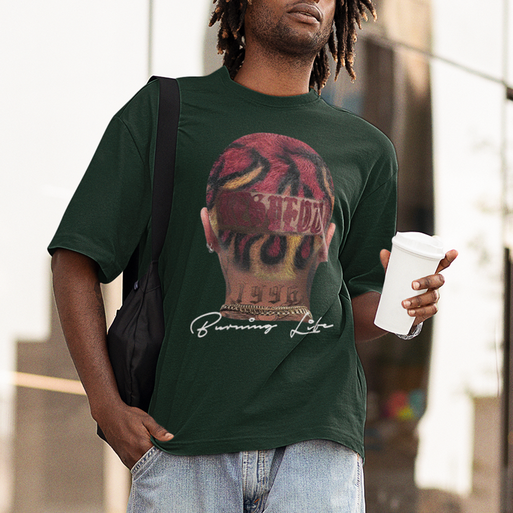 Camiseta Básica Unissex Burning Life
