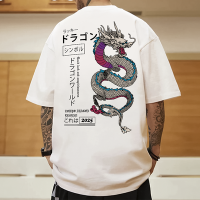 Camiseta Oversized Tokyo Dragon Legend