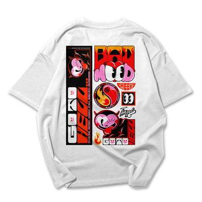 Camiseta Oversized Bad Mood