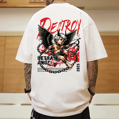 Camiseta Oversized Betrayed Angel