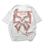 Camiseta Oversized Feminina Knighthood Butterfly Flower