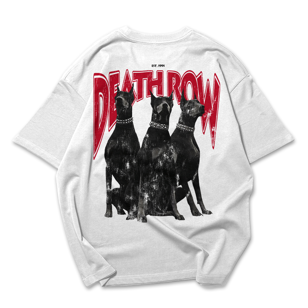 Camiseta Oversized Dobermann cachorro