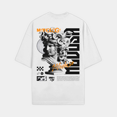 Camiseta Oversized Medusa Grego Style