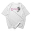 Camiseta Oversized Feminina Borboleta flores