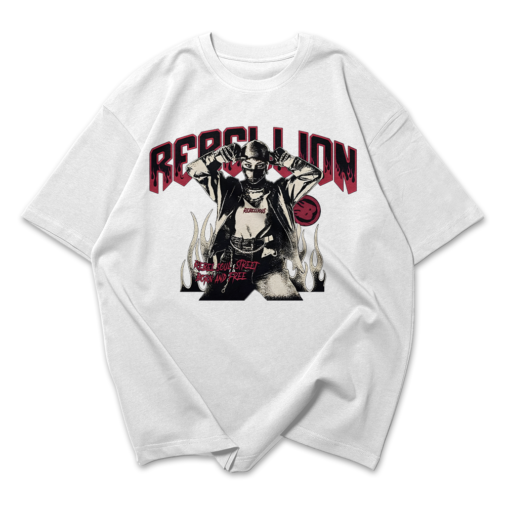 Camiseta Oversized Rebellion