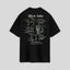 Camiseta Oversized Art Life- preto