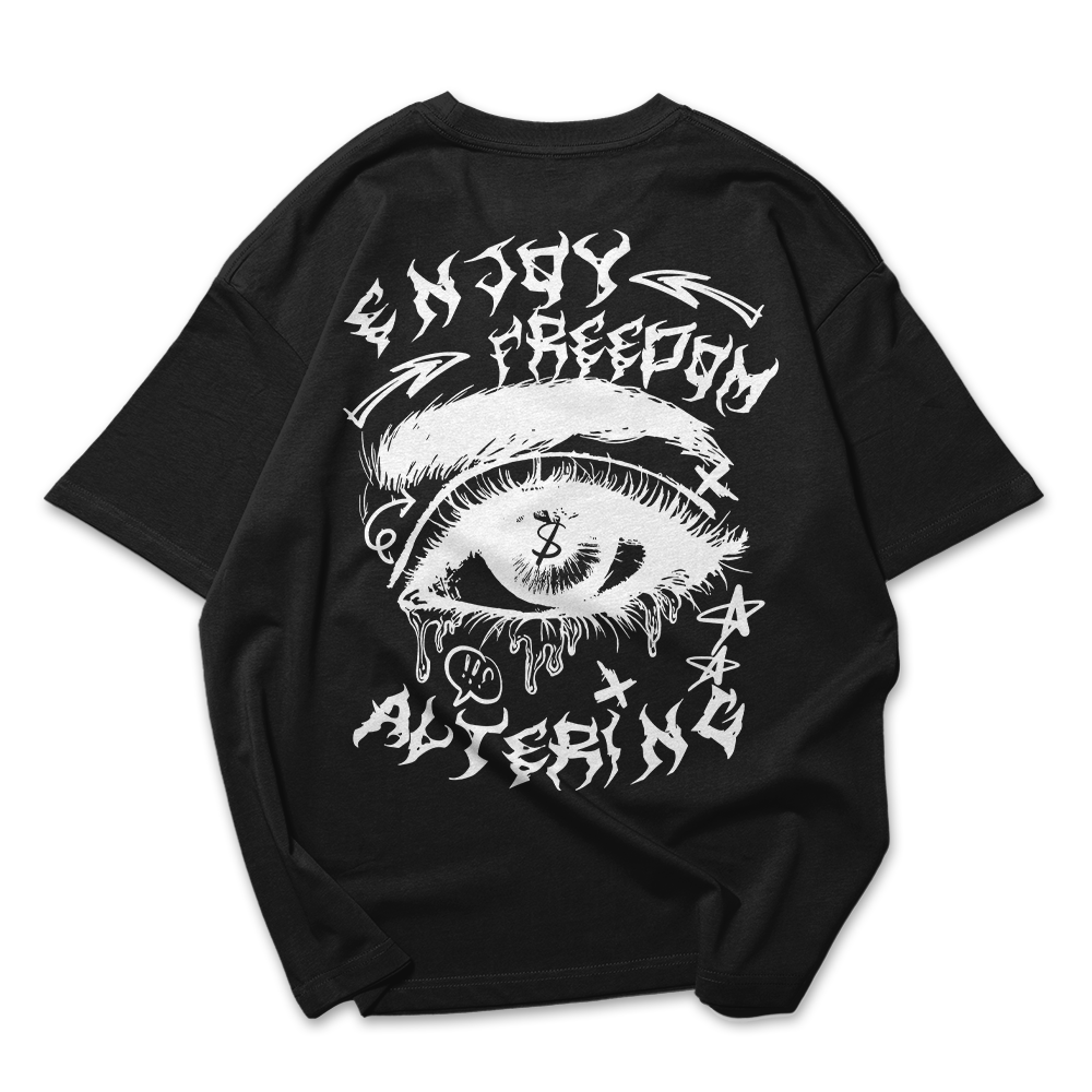 Camiseta Oversized Feminina Enjoy Freedom