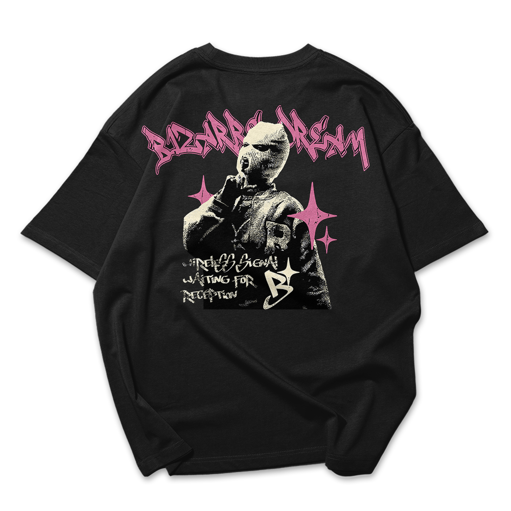 Camiseta Oversized Feminina Brarrs Dream