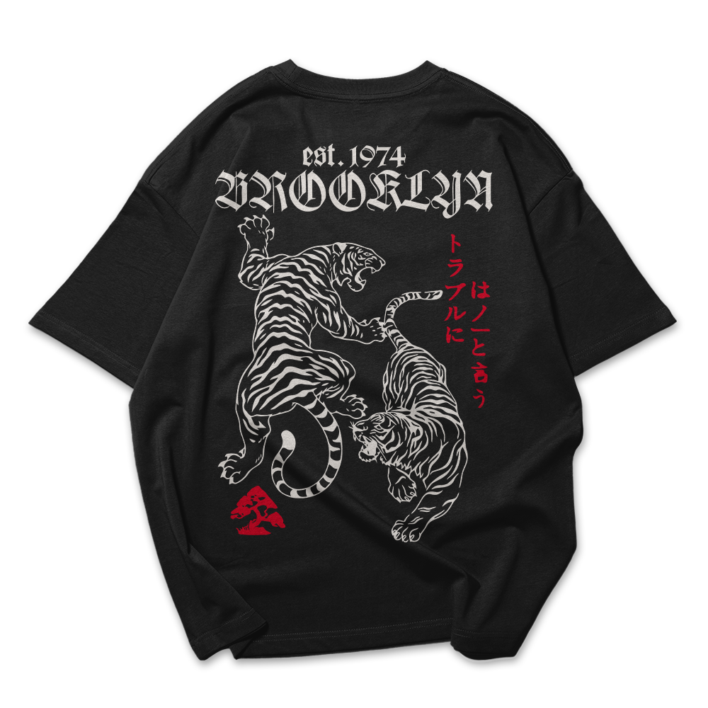 Camiseta Oversized Tigre