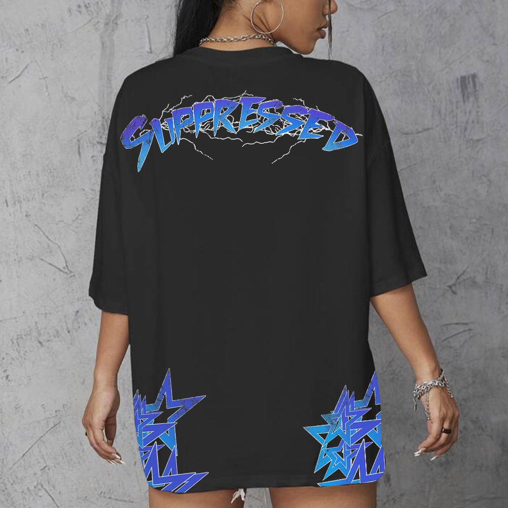 Camiseta Oversized Suppressed