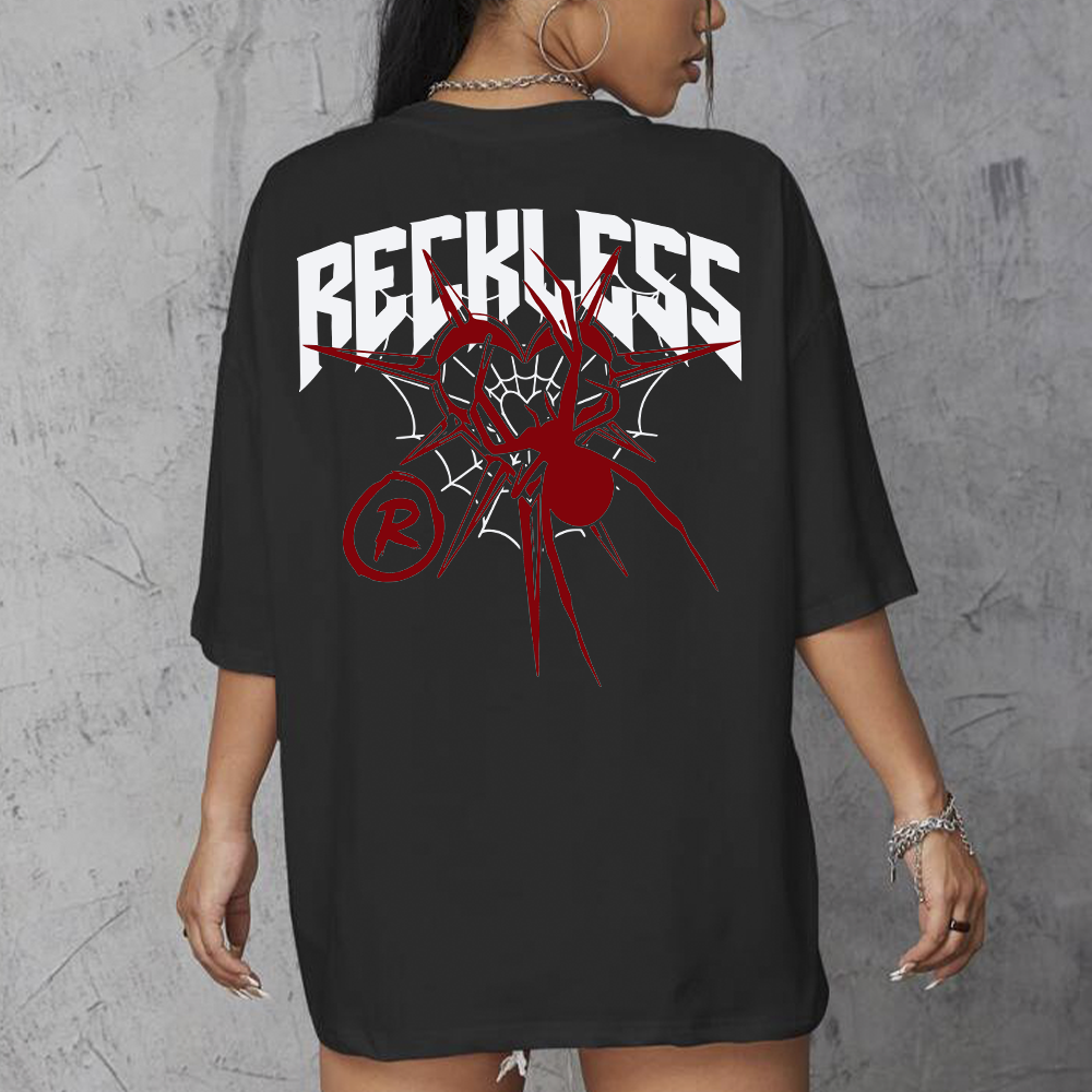 Camiseta Oversized Reckless