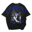 Camiseta Oversized Ombro á Ombro Reebelious Punk Woman