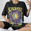 Camiseta Oversized Feminina Sunshine Stay Magical