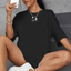 Camiseta Oversized Femenina Sol Lua stay Out