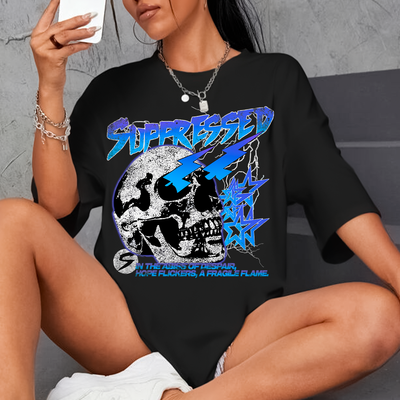 Camiseta Oversized Suppressed