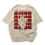 Camiseta Oversized Nunca Imaginaria Onde Esse Amor