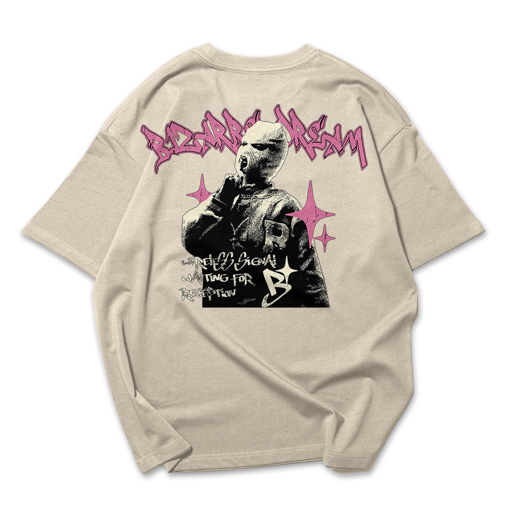 Camiseta Oversized Feminina Brarrs Dream