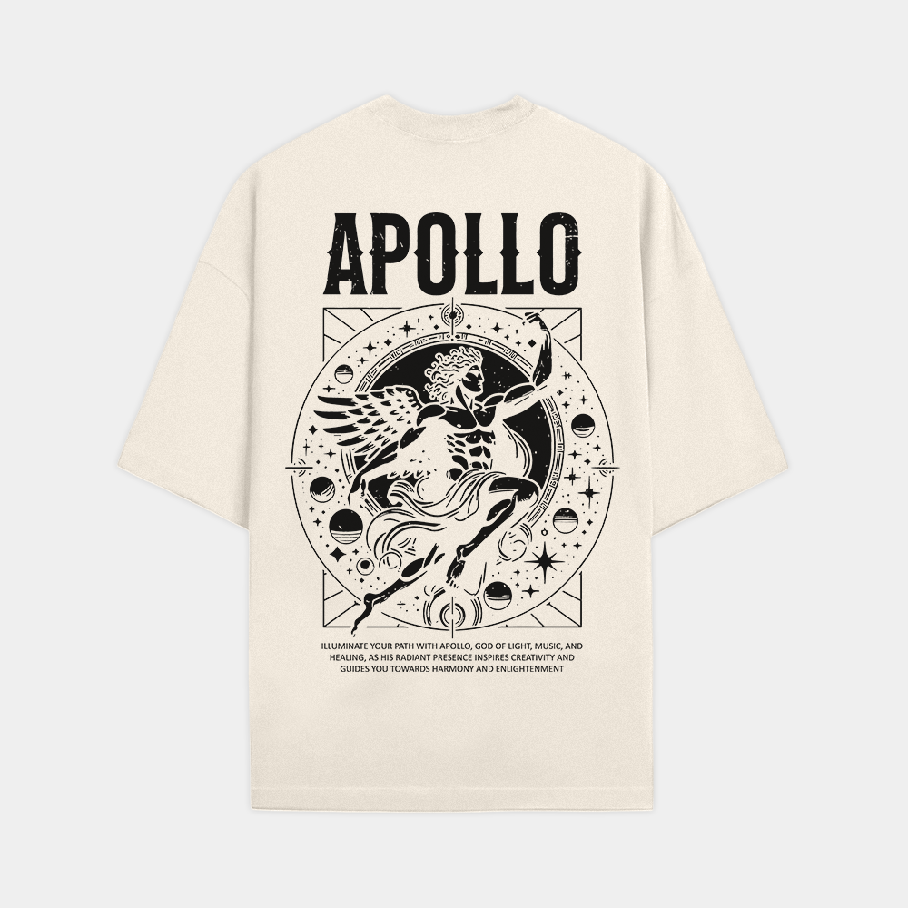 Camiseta Oversized Apollo Grego Style