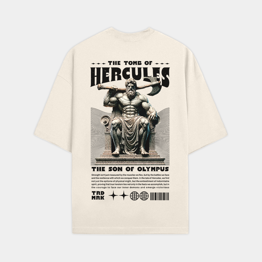 Camiseta Oversized Hercules Grego Style