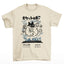 Camiseta Básica Com Estampa Gato Preto Na Sacola- Pérola